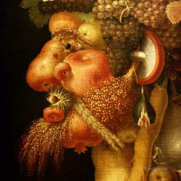  Fruit Painting - fruits man Giuseppe Arcimboldo